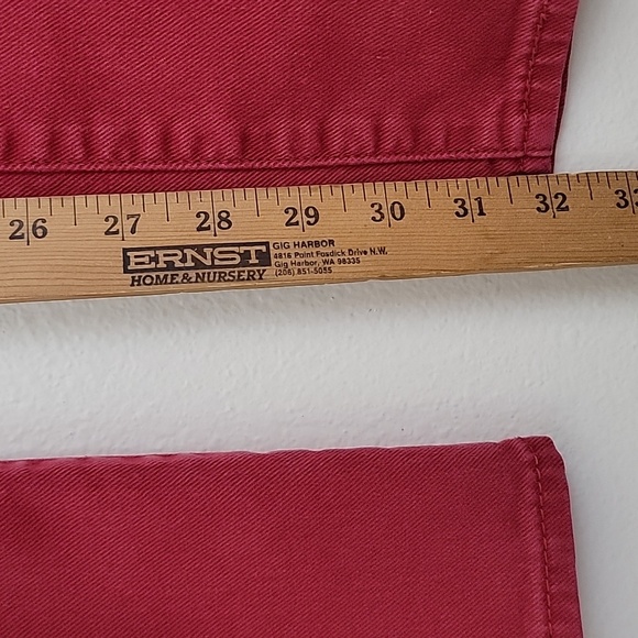 Levi's 510 Red Super Skinny Jeans  33" X 32" - Picture 8 of 16